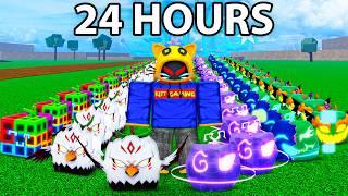 Getting EVERY BANNED Fruits In 24 Hours  - Blox Fruits