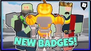 HOW TO GET ALL 4 NEW EVENT BADGES in Tower Defense Simulator RP  ROBLOX