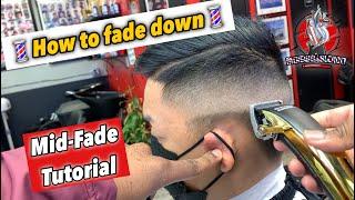 FADE DOWN TECHNIQUE using the GAMMA ERGOS | CLICK LEVER SYSTEM | Perfect Mid Fade | No Guidelines