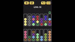 Ball Sort Puzzle Level - 113 SOLVED