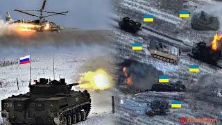 Crazy actions! Ka-52 and BMD-4 • Destroy Ukrainian Tanks and hideouts