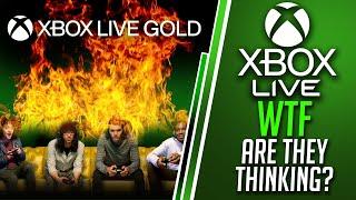 Xbox DOUBLES THE PRICE Of Xbox Live Gold! TOTALLY UNACCEPTABLE & Very Anti-Consumer!!