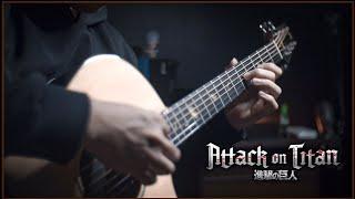 Attack on Titan - Vogel im Käfig - Hiroyuki Sawano | Fingerstyle Guitar Cover TAB