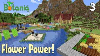 BOTANIA mod (1.20.1) Survival/Tutorial 3: First Functional Flowers