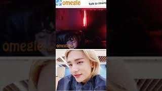 Stray Kids Hyunjin Talking about his Hair on Omegle