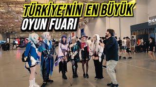 GİST 2024 VLOG 1.Gün l COSPLAYLERLE RÖPORTAJ l Gaming İstanbul #vlog