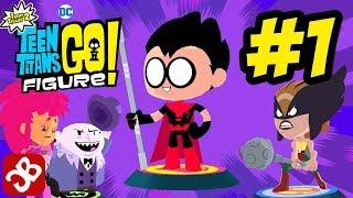 Teeny Titans 2 - Teen Titans Go Figure (by Cartoon Network) Exploring JUMP CITY Walkthrough Part 1