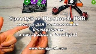  SpeedyBee Bluetooth USB Модуль для Подключения к Смартфону и Настройки в Betaflight!