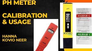 PH testing meter | ph meter calibration & use | Hanna Instruments Ph meter