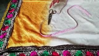 Old Saree New Rajputi Lehanga
