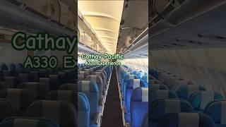 Cathay Pacific Economy Flight #cathaypacific #economyclass #a330