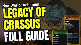 New World Aeternum: Legacy of Crassus Guide (2025)