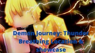 Demon Journey: Thunder Breathing Location & Showcase