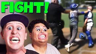 HE STARTED FIGHTING THE CATCHER! MOBO IS BACK!, Reacting to Viral Baseball Videos