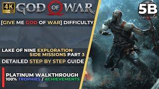 GOD OF WAR | 100% Platinum Walkthrough [Give Me GOW] PART 5b Lake of Nine / Side Missions Part 3