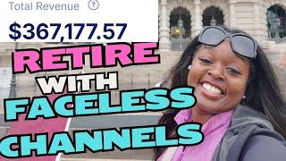 Earn Passive Income and  Retire Using FACELESS YOUTUBE Channel
