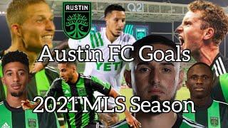 12+ Minutes of Austin FC Goals in Inaugural Season 2021