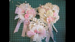 3 x Gorgeous Shabby Flowers From Scraps - jennings644 - Teacher of All Crafts