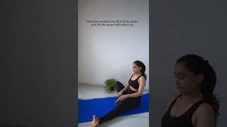 Yogasan with Soniya | Be a part of fit yourself campaign #yoga #fitness #fitsoniyaofficial