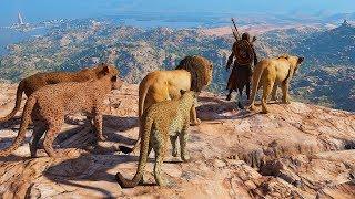 The Lion King - Assassin's Creed Origins Tribal Assassin High Action Combat & Hunter Kills