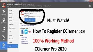 CCleaner Professional  Free Download |License KEYS | Full Latest Version Working 2020 With Crack