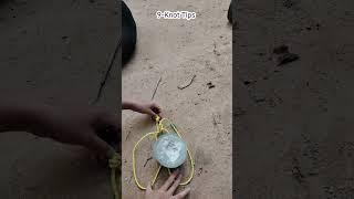 How to tie Knot for Vase #ropework #ropetutorial #diyrope