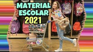 COMPRANDO MEU MATERIAL ESCOLAR 2021 - Canal da Lívia