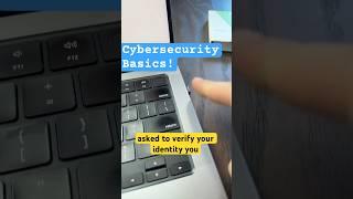 Cybersecurity best practice (no-brainer)