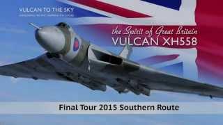 XH558's Farewell Tour - Southern Route- Sunday 11th October