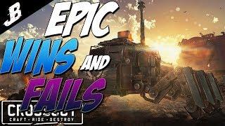 Crossout - EPIC Fails, Wins and funny moments - Crossout Gameplay