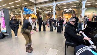 Female Science Teacher Has A Boogie Woogie