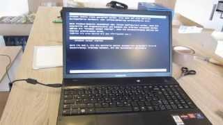 Replacing the Screen of a Samsung NP305V5A Notebook