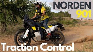 Husqvarna Norden 901 | Traction Control Test (in Explorer Mode)