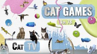 CAT Games | Ultimate Cat TV Compilation Vol 78 | 4 HOURS  