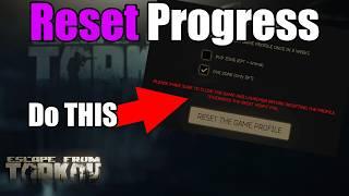 How To FULLY Reset Your PVP & PVE Tarkov Account in 2024 (Start Over)