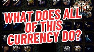 PoE 3.22-3.25: Guide to currency in Path of Exile