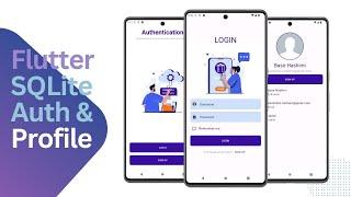 Flutter SQLite LOGIN AND SIGN UP | User Profile [2023] | Authentication | Ep - 1