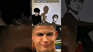 Other Doing Shadow Art VS This One ️ #edit #trending #trollface #troll #foryoupage #foryou