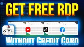 Get Free RDP | How to Create RDP | Free Rdp | cloud rdp