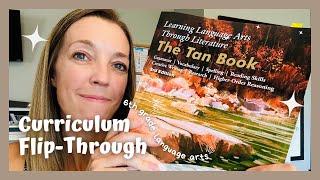 Homeschool Language Arts Curriculum FLIP THROUGH // Learning Language Arts Through Literature