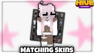 Minecraft Bedrock Matching Skinpack With Custom Cosmetics (Works On Hive 2024!)