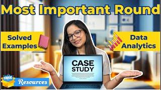 How To CRACK Case Study Round? Solved Example | Data Analytics Interview