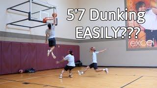 My BEST Dunk Session At 5'7 (for now)