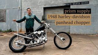 PRISM SUPPLY | 1948 Harley-Davidson Panhead Chopper | Walkaround