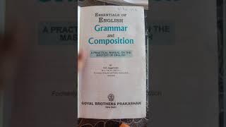 Essential English Grammar and composition NK Aggarwal's ️️