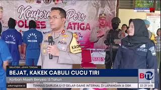 Kakek di Salatiga Cabuli Cucu Tiri Berusia 13 Tahun