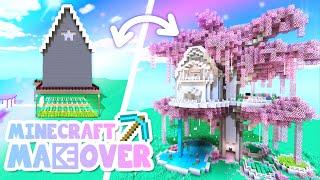 Treehouse Transformation! Minecraft Makeover Ep.8