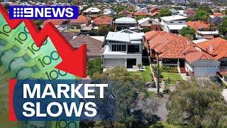 Signs Sydney's property market is slowing | 9 News Australia