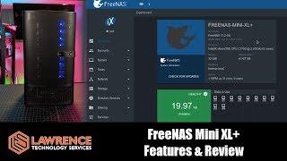 FreeNAS Mini XL+ Features & Review Including 10GbE RJ45 Network Interfaces.