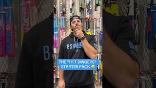 The “I Hit Dingers” Starter Kit   #baseballlifestyle #baseball #baseballplayers